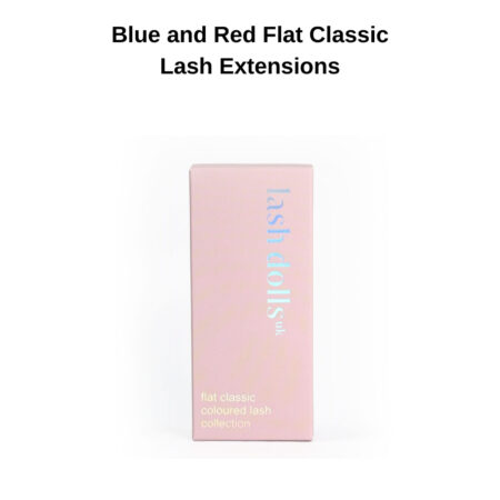 coloured classic lash extensions